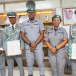 NCS PR OFFICERS SWEEP TOP HONOURS AT CUSTOMS STAFF  COLLEGE , GWAGWALADA